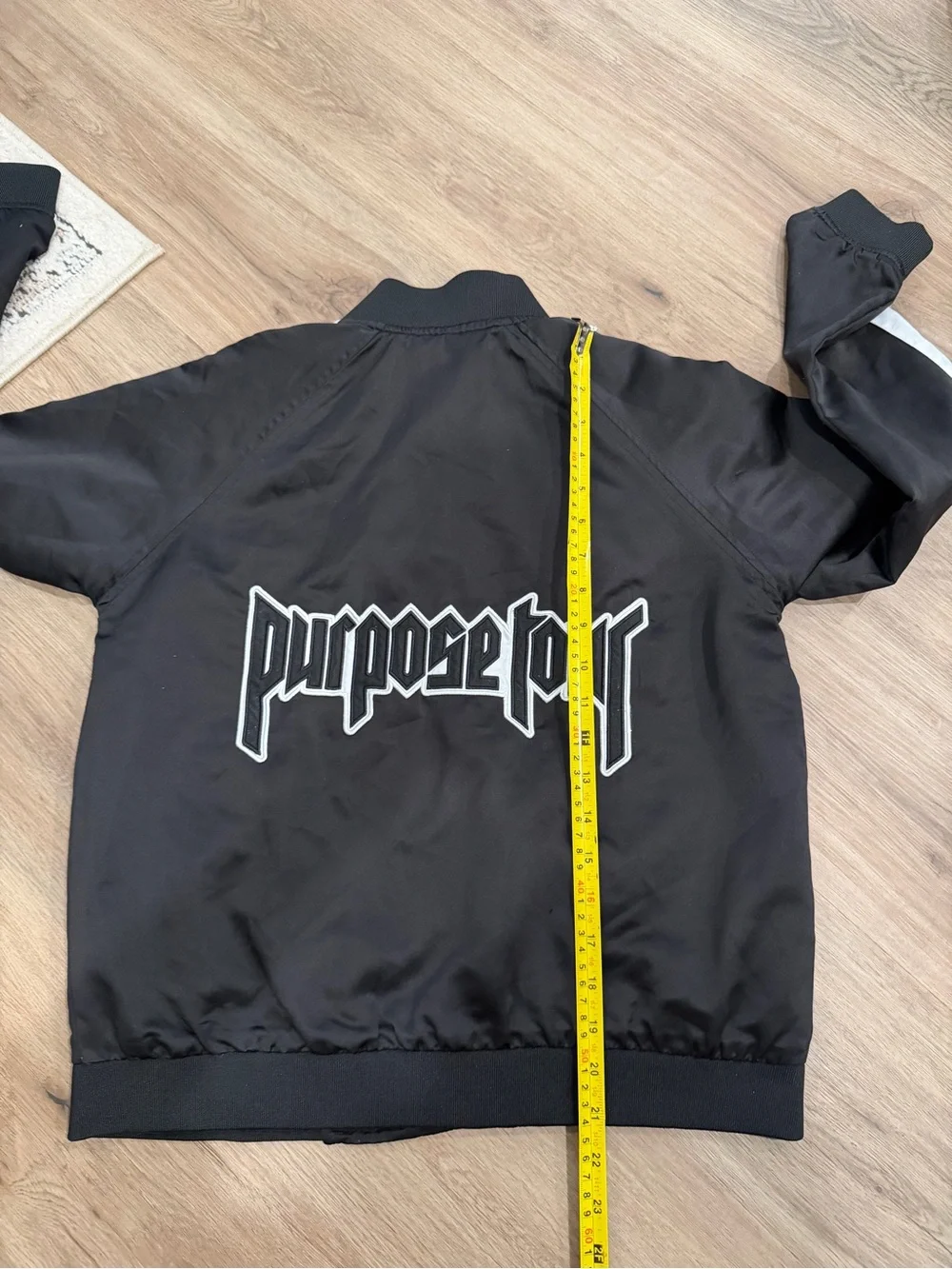 Justin Bieber bomber jacket